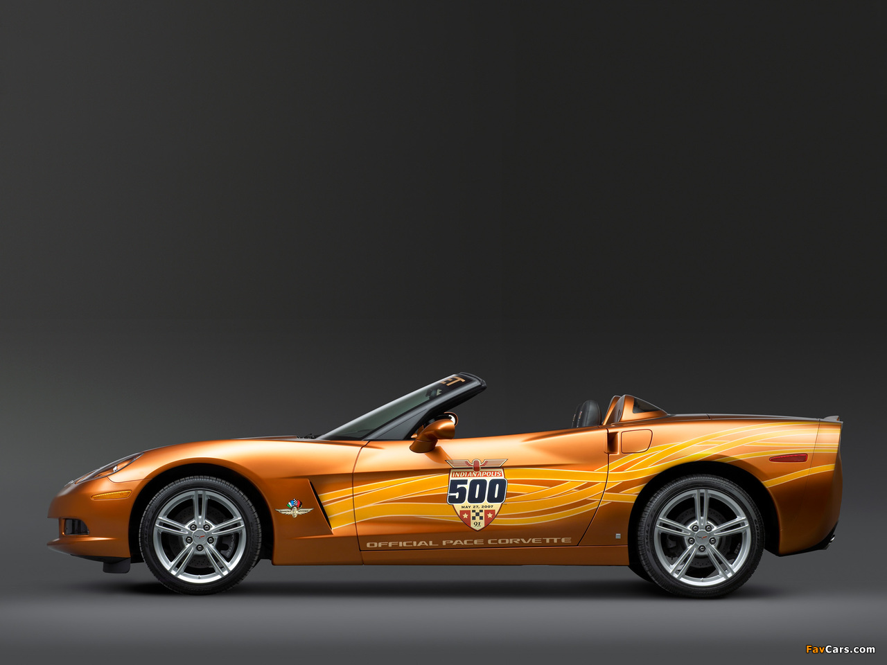 Corvette Convertible Indy 500 Pace Car (C6) 2007 pictures (1280 x 960)