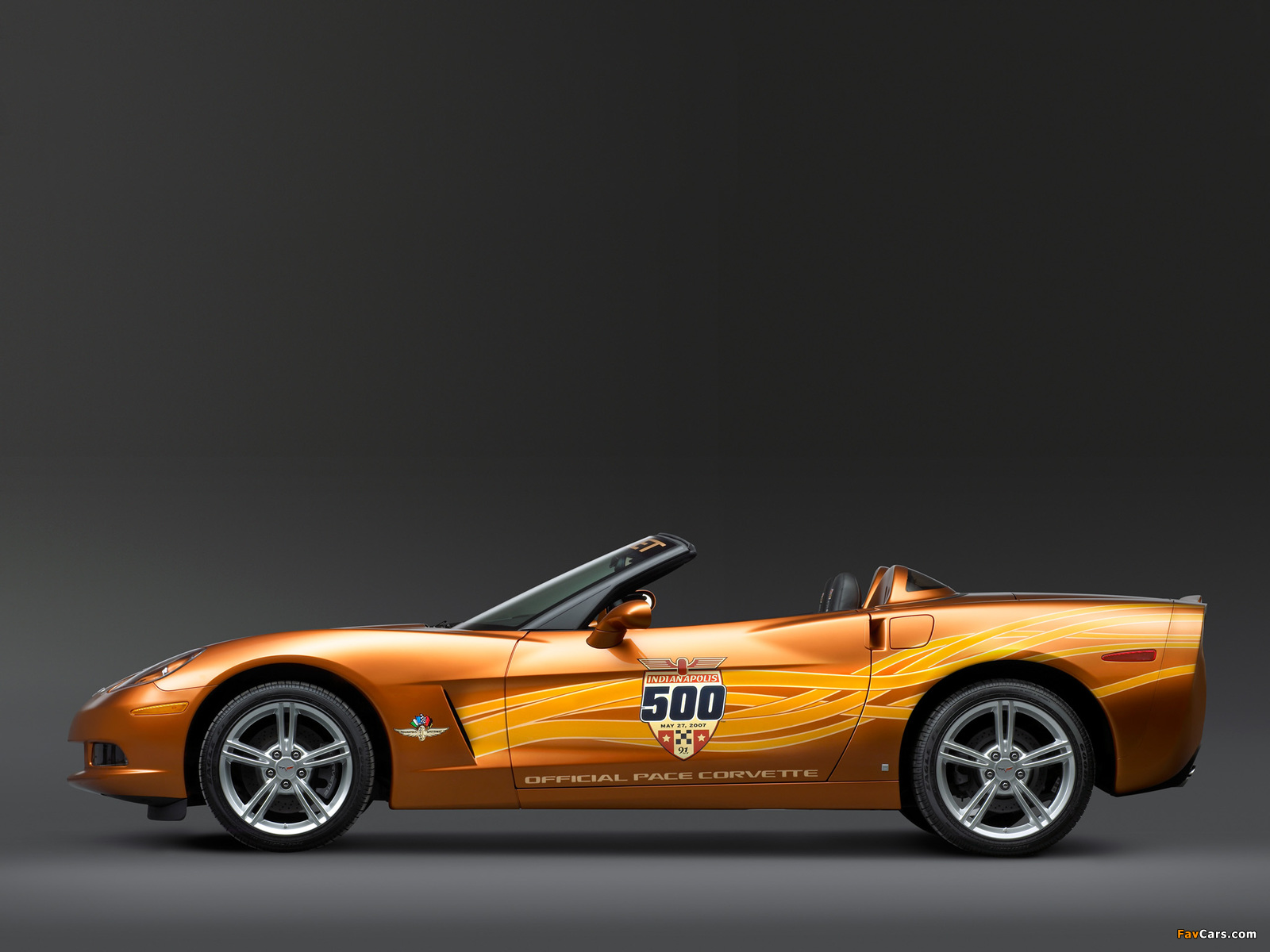 Corvette Convertible Indy 500 Pace Car (C6) 2007 pictures (1600 x 1200)