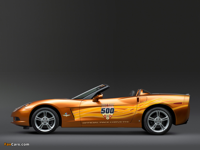 Corvette Convertible Indy 500 Pace Car (C6) 2007 pictures (800 x 600)