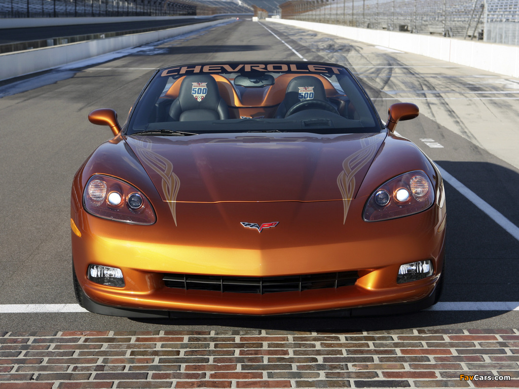 Corvette Convertible Indy 500 Pace Car (C6) 2007 wallpapers (1024 x 768)