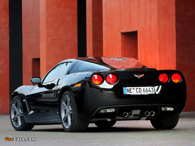 Corvette Coupe Competition Edition (C6) 2008 images (640 x 480)