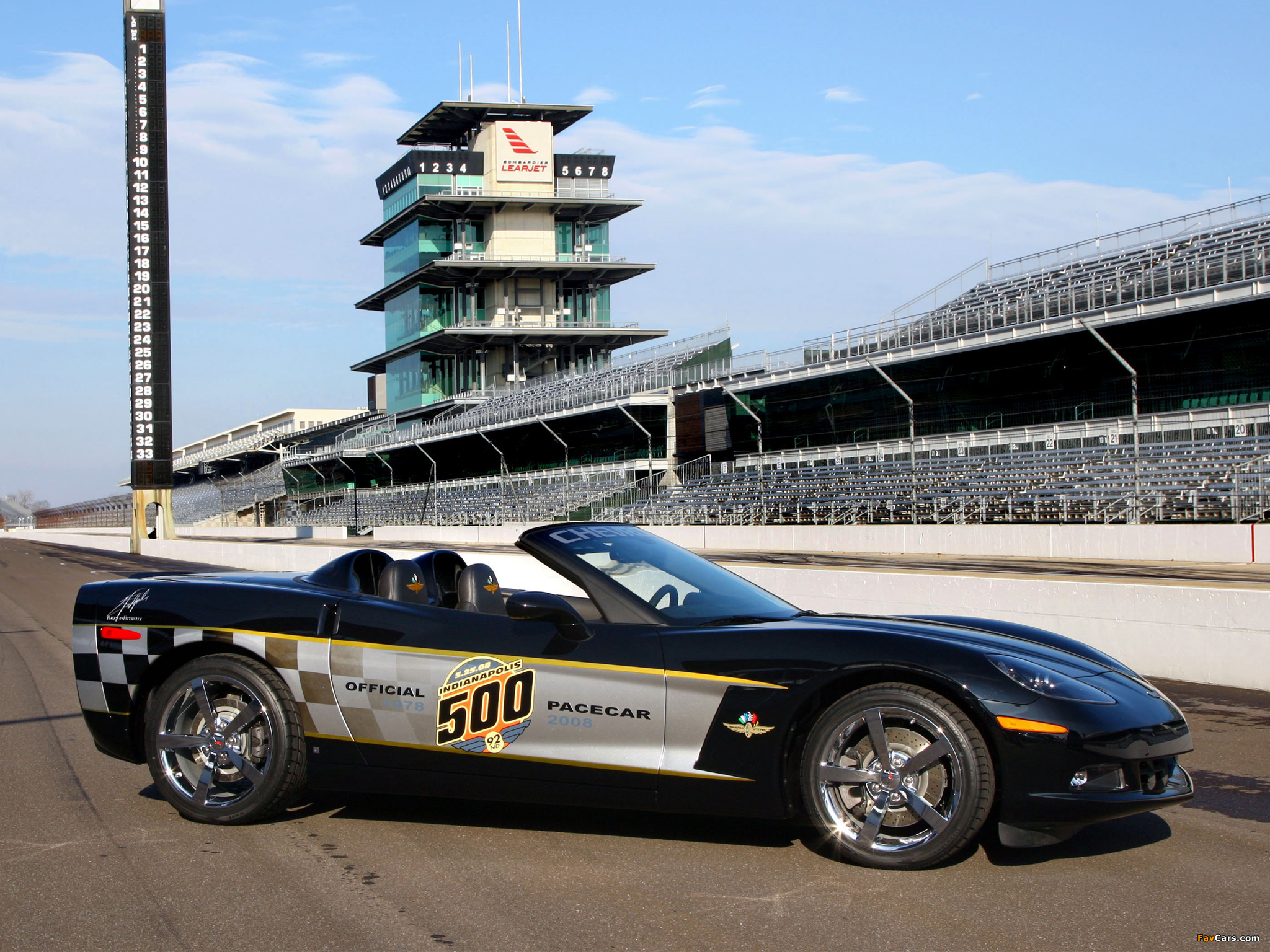 Corvette Convertible 30th Anniversary Indy 500 Pace Car (C6) 2008 photos (2048 x 1536)