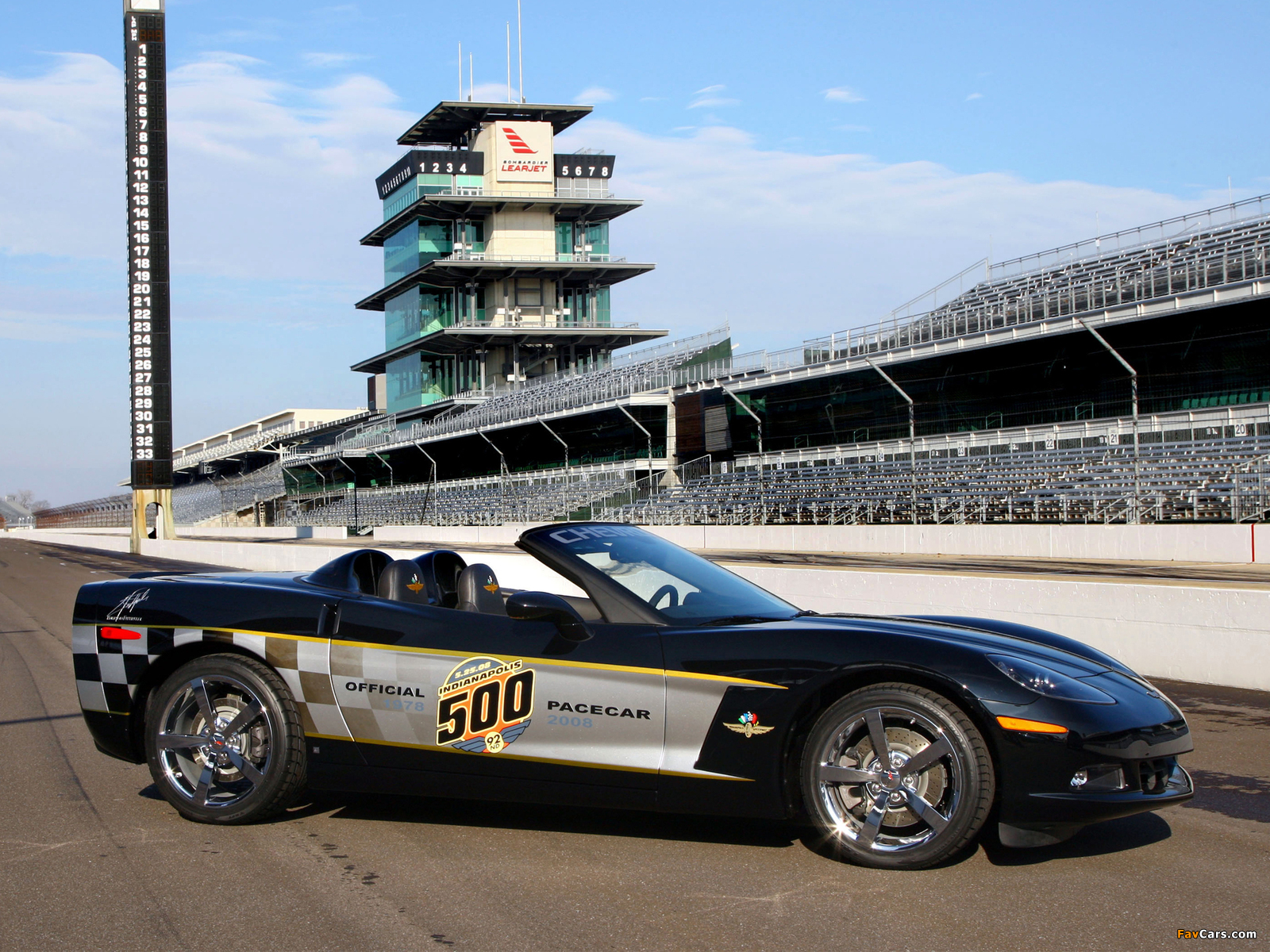 Corvette Convertible 30th Anniversary Indy 500 Pace Car (C6) 2008 photos (1600 x 1200)