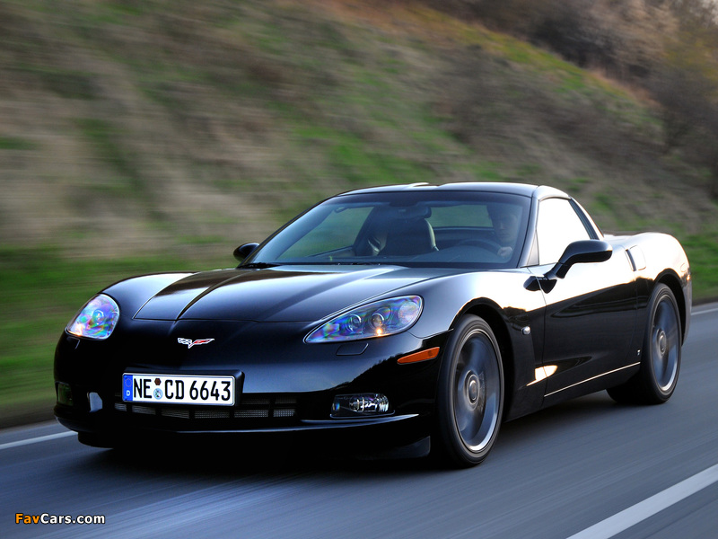 Corvette Coupe Competition Edition (C6) 2008 pictures (800 x 600)