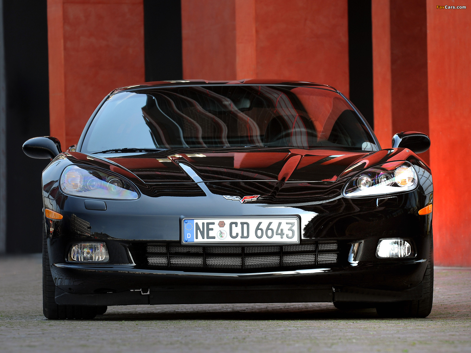 Corvette Coupe Competition Edition (C6) 2008 wallpapers (1600 x 1200)