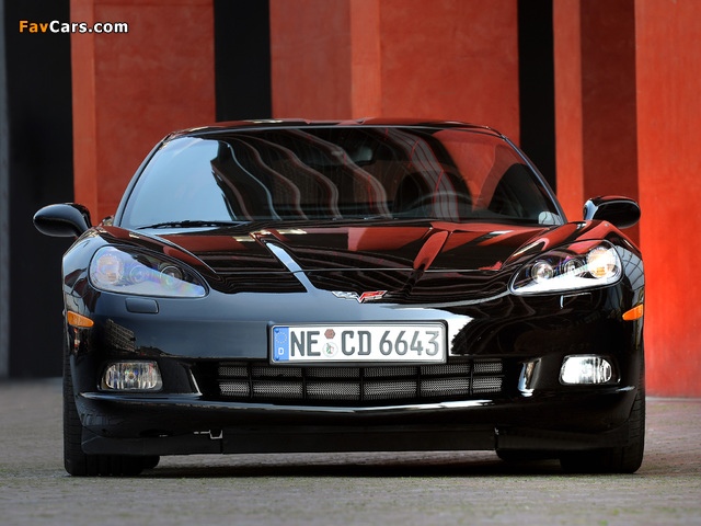 Corvette Coupe Competition Edition (C6) 2008 wallpapers (640 x 480)