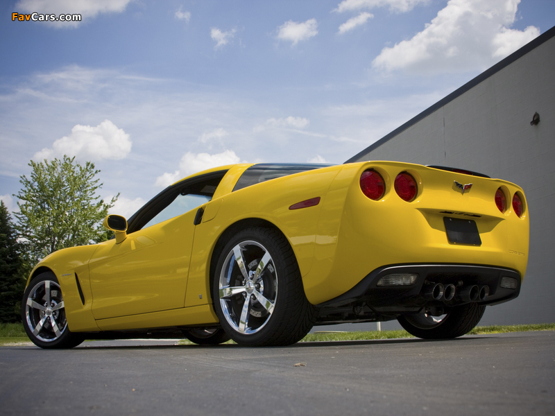 Lingenfelter Corvette C6 670 HP Supercharged LS3 2008 wallpapers (800 x 600)