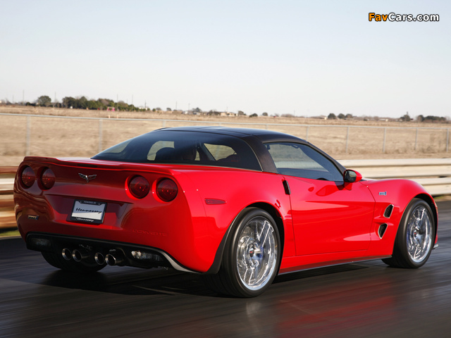 Hennessey Corvette ZR700 (C6) 2009 images (640 x 480)