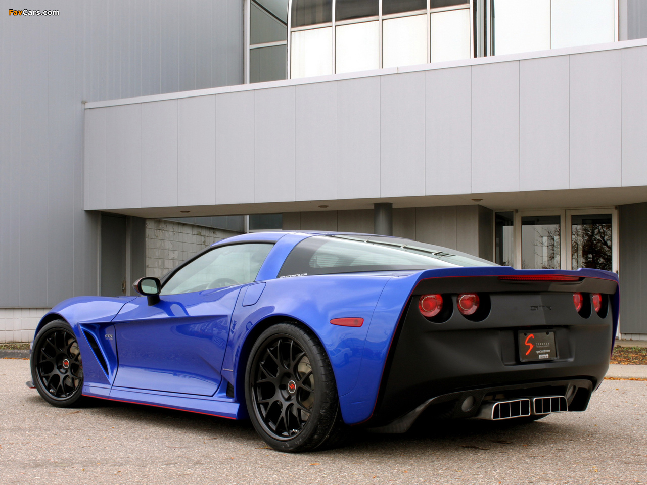 Specter Werkes Corvette GTR (C6) 2009 photos (1280 x 960)