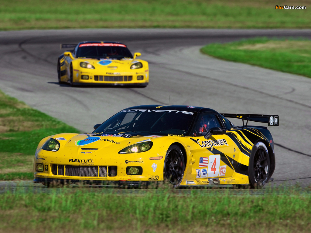 Corvette C6.R GT2 2009 wallpapers (1024 x 768)