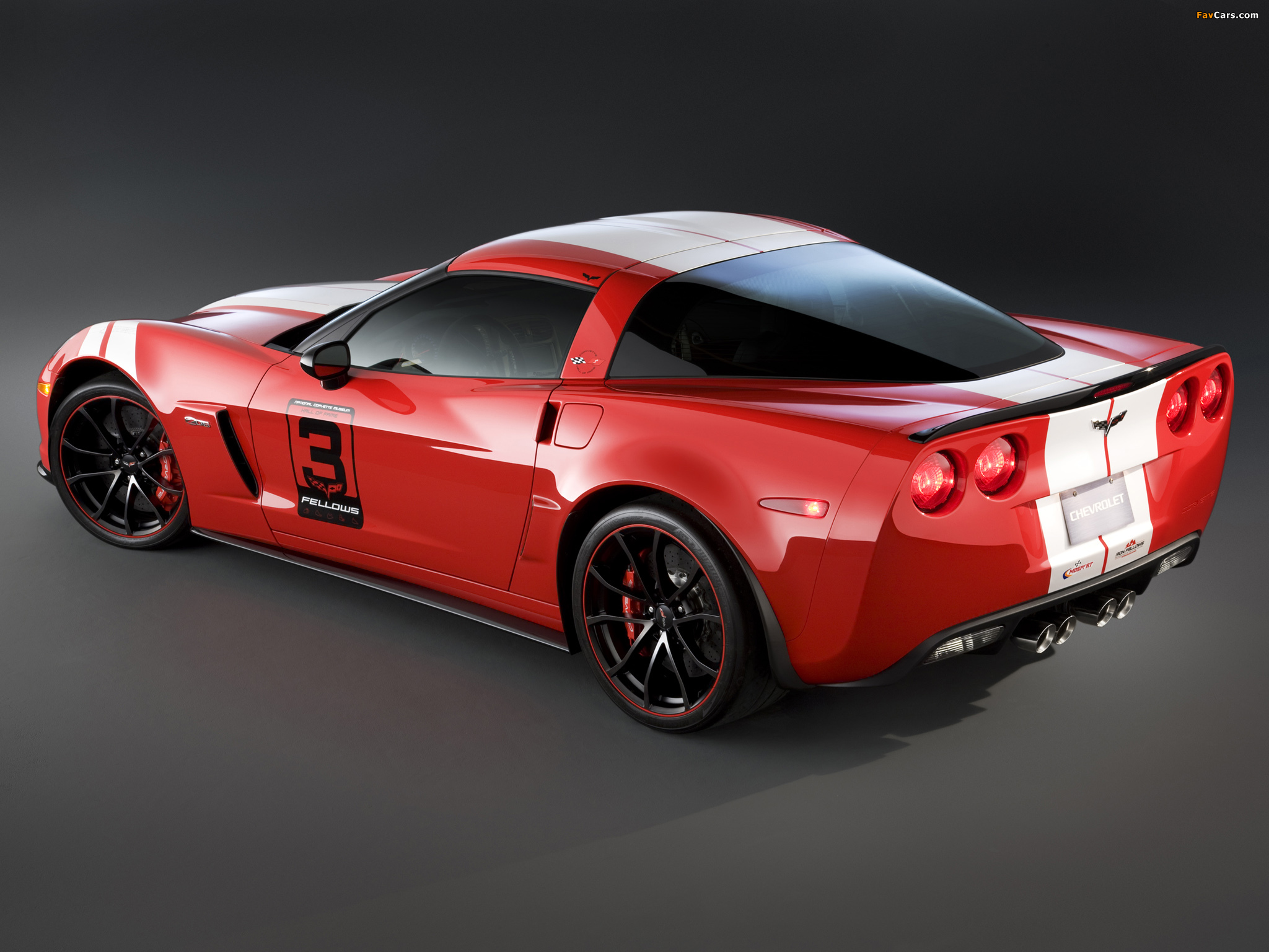 Corvette Z06 Ron Fellows Hall of Fame Tribute Concept (C6) 2011 pictures (2048 x 1536)
