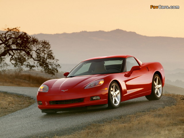 Images of Corvette Coupe (C6) 2004–08 (640 x 480)