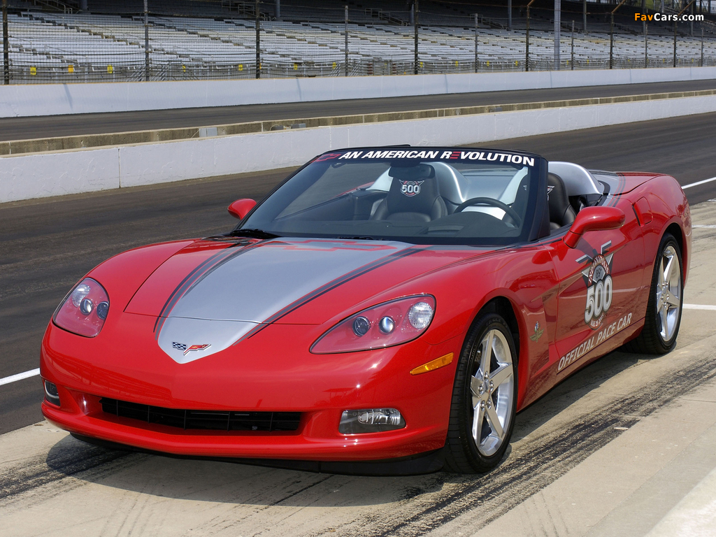 Images of Corvette Convertible Indy 500 Pace Car (C6) 2005 (1024 x 768)