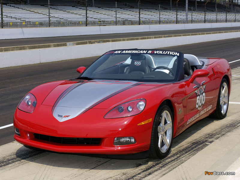 Images of Corvette Convertible Indy 500 Pace Car (C6) 2005 (800 x 600)
