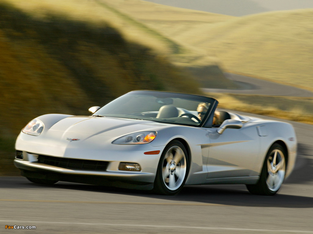 Images of Corvette Convertible (C6) 2005 (1024 x 768)