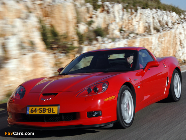 Images of Corvette Z06 EU-spec (C6) 2006–08 (640 x 480)