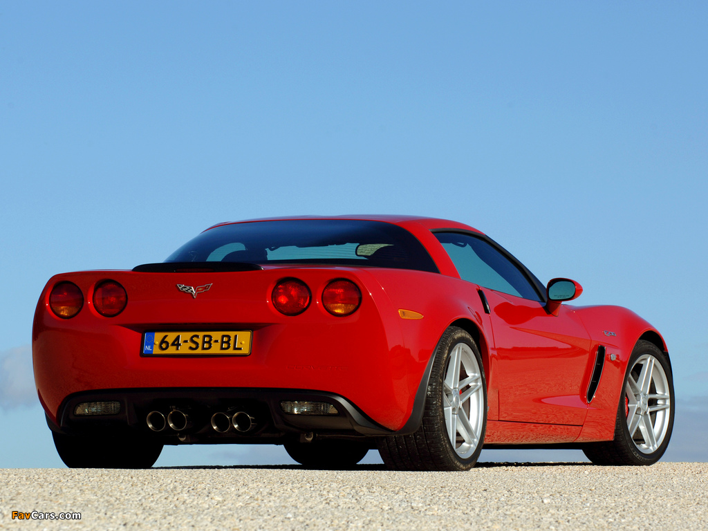 Images of Corvette Z06 EU-spec (C6) 2006–08 (1024 x 768)