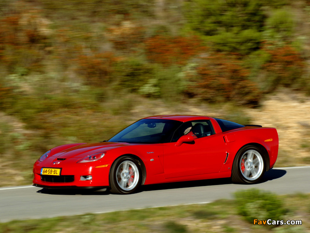 Images of Corvette Z06 EU-spec (C6) 2006–08 (640 x 480)
