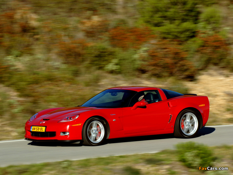 Images of Corvette Z06 EU-spec (C6) 2006–08 (800 x 600)