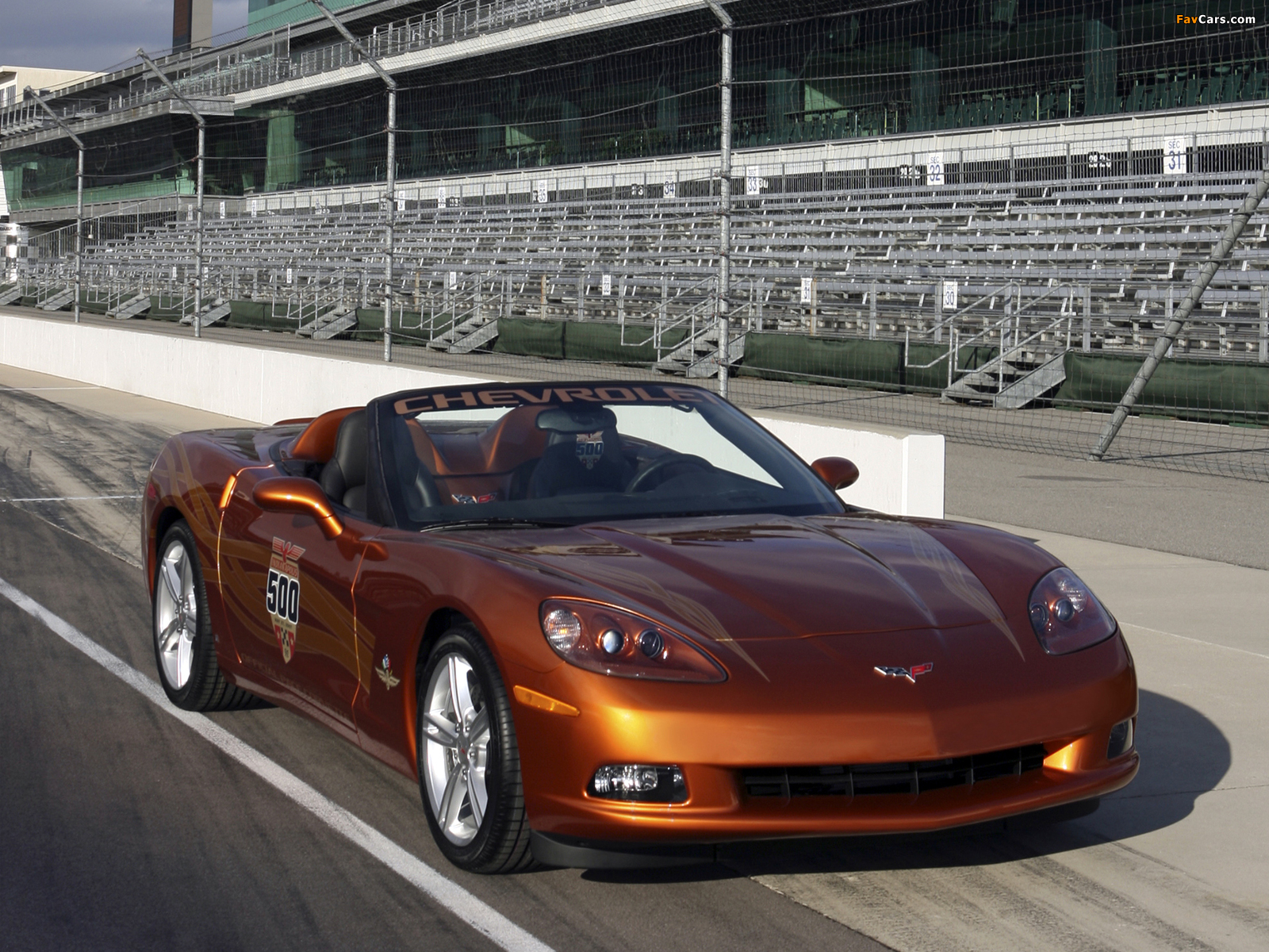 Images of Corvette Convertible Indy 500 Pace Car (C6) 2007 (1600 x 1200)
