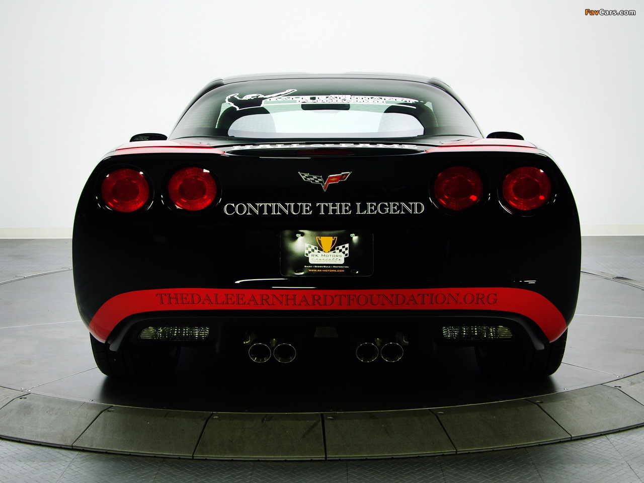 Images of Corvette Coupe Earnhardt Hall of Fame Edition (C6) 2010 (1280 x 960)