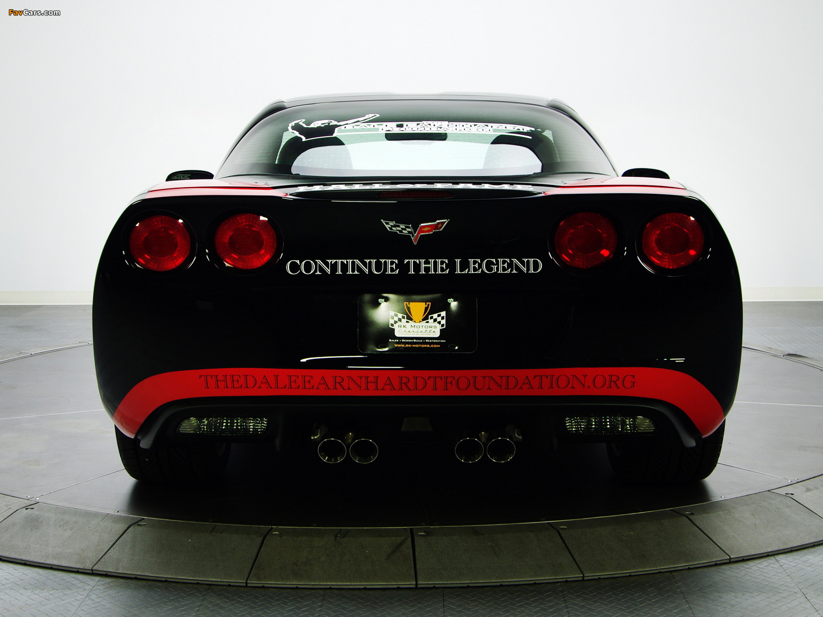 Images of Corvette Coupe Earnhardt Hall of Fame Edition (C6) 2010 (1600 x 1200)