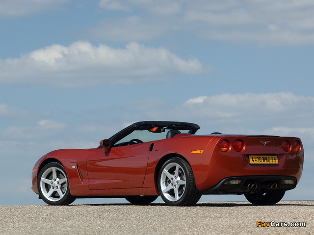 Photos of Corvette Convertible (C6) 2005 (640 x 480)