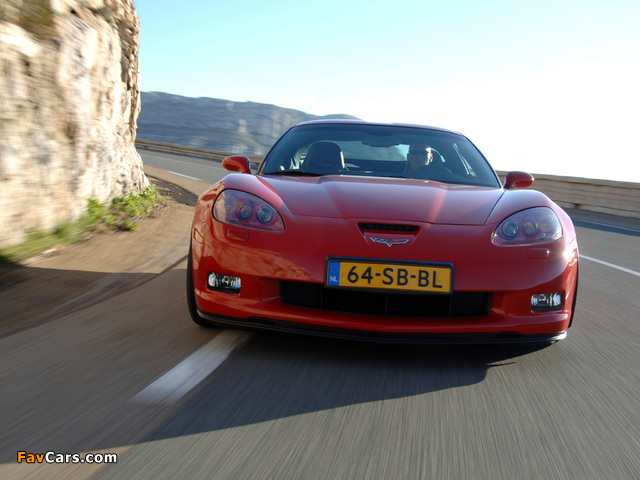 Photos of Corvette Z06 EU-spec (C6) 2006–08 (640 x 480)