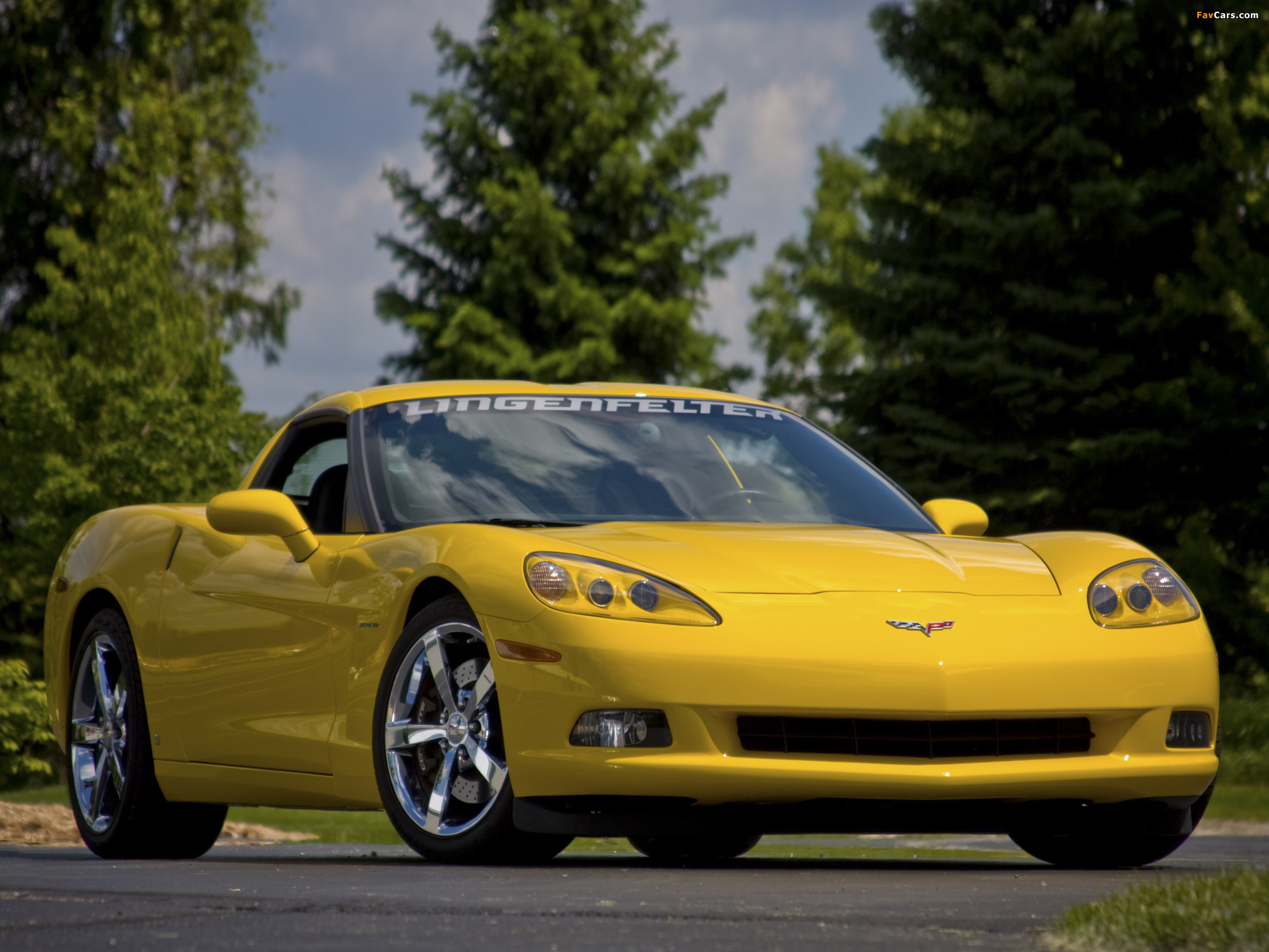 Photos of Lingenfelter Corvette C6 670 HP Supercharged LS3 2008 (2048 x 1536)