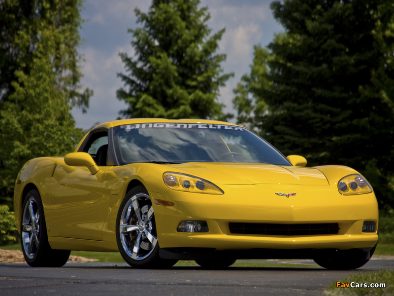 Photos of Lingenfelter Corvette C6 670 HP Supercharged LS3 2008 (800 x 600)
