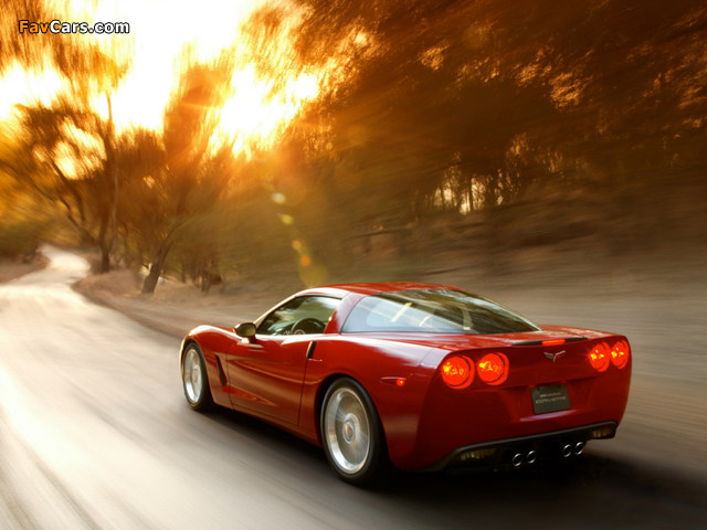 Pictures of Corvette Coupe (C6) 2004–08 (640 x 480)