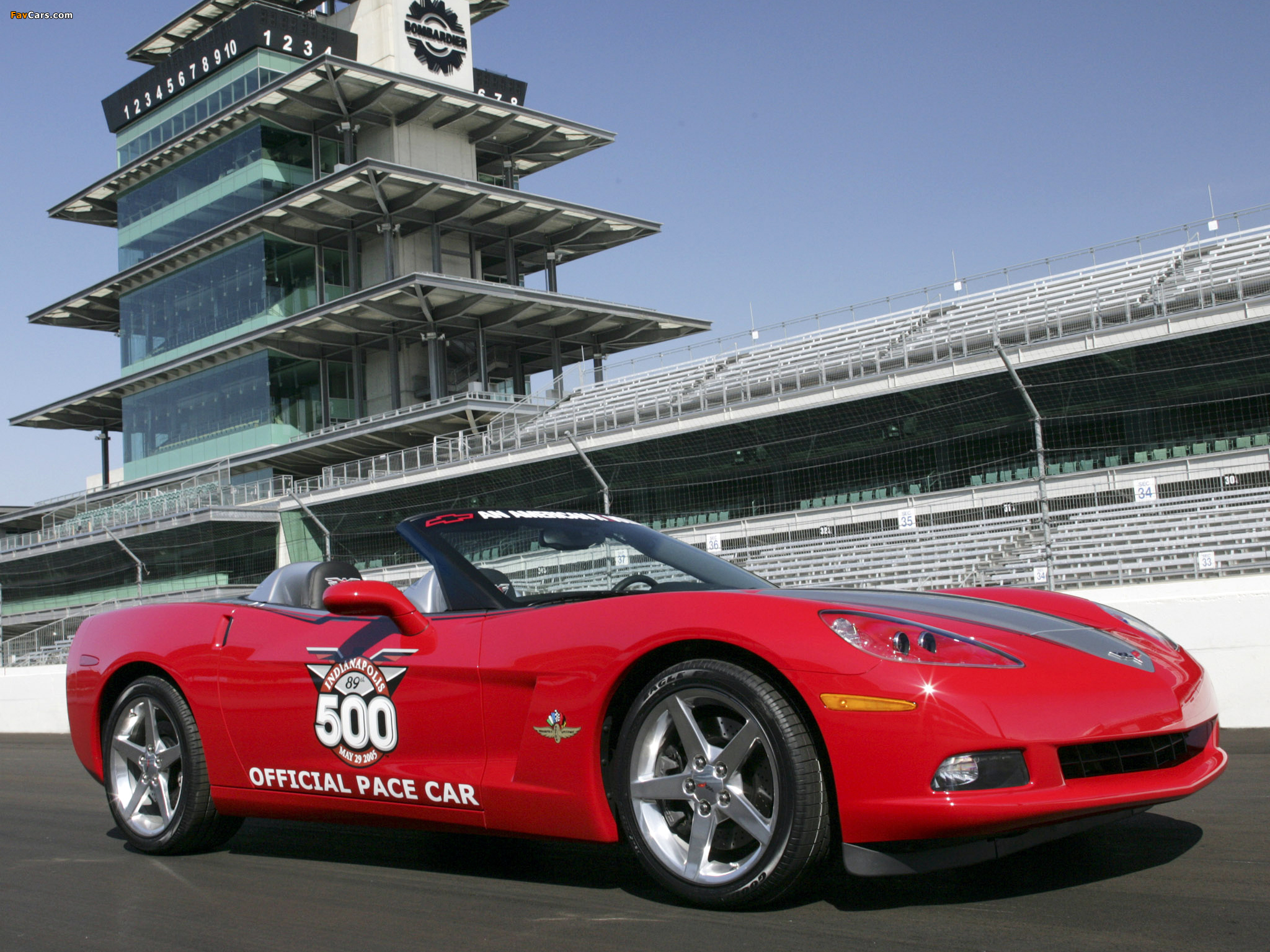 Pictures of Corvette Convertible Indy 500 Pace Car (C6) 2005 (2048 x 1536)