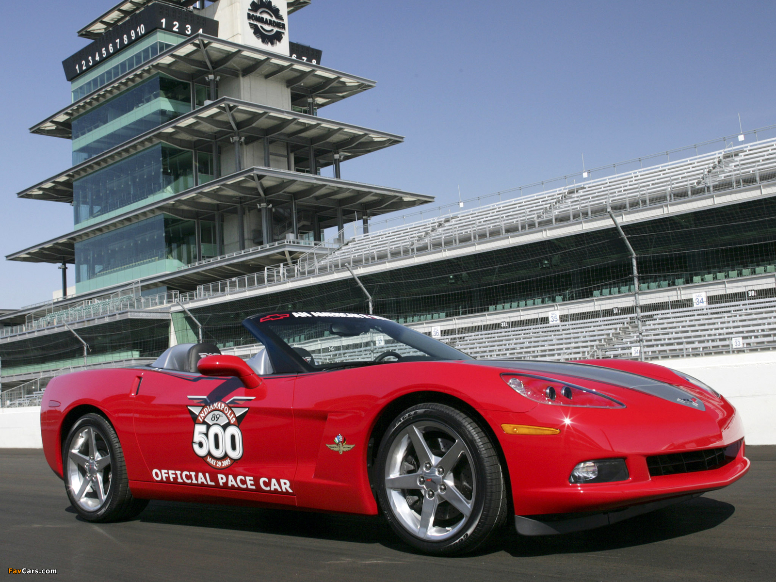 Pictures of Corvette Convertible Indy 500 Pace Car (C6) 2005 (1600 x 1200)