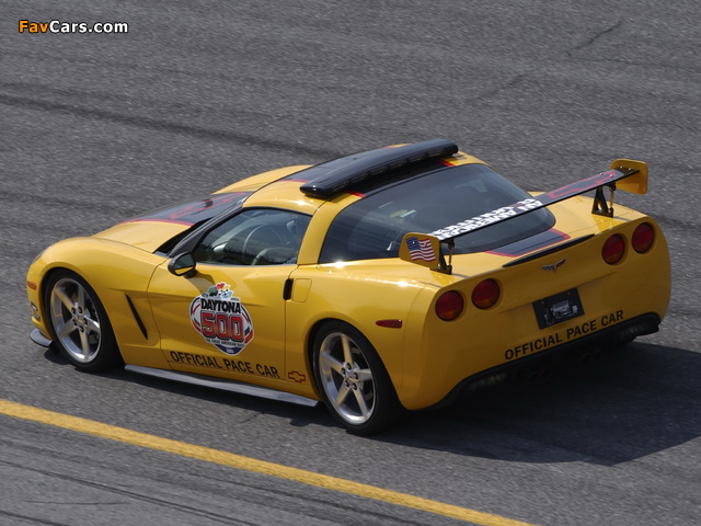 Pictures of Corvette Coupe Daytona 500 Pace Car (C6) 2005 (640 x 480)