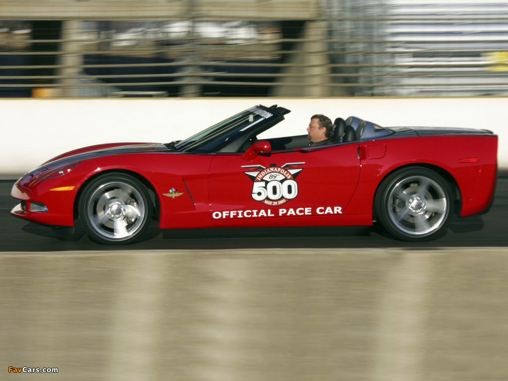 Pictures of Corvette Convertible Indy 500 Pace Car (C6) 2005 (1024 x 768)