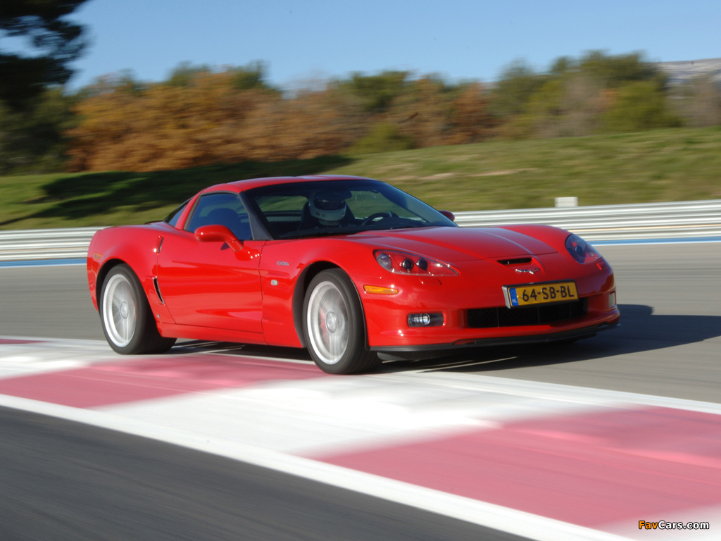 Pictures of Corvette Z06 EU-spec (C6) 2006–08 (1024 x 768)