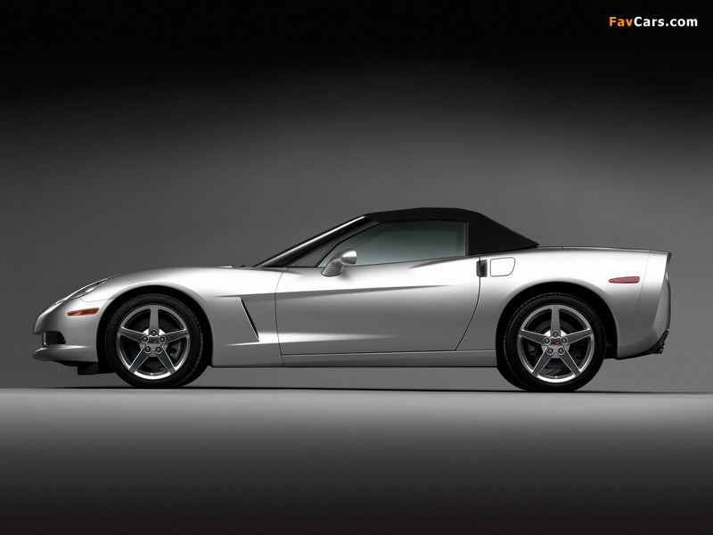 Corvette Convertible (C6) 2005 wallpapers (800 x 600)