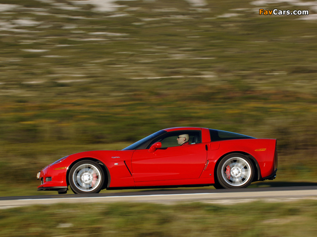 Corvette Z06 EU-spec (C6) 2006–08 wallpapers (640 x 480)