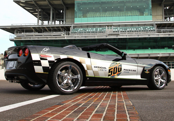 Corvette Convertible 30th Anniversary Indy 500 Pace Car (C6) 2008 wallpapers