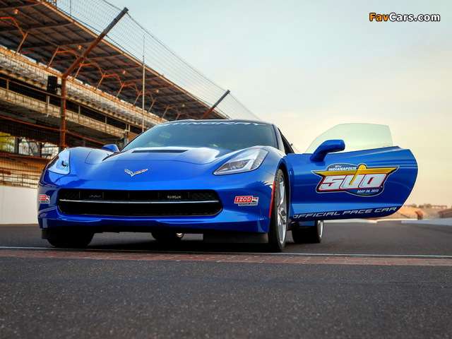 Corvette Stingray Indy 500 Pace Car (C7) 2013 images (640 x 480)