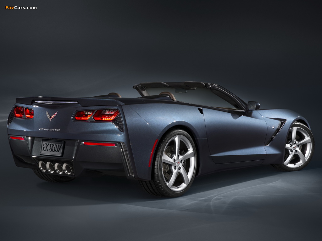 Corvette Stingray Convertible (C7) 2013 images (1024 x 768)