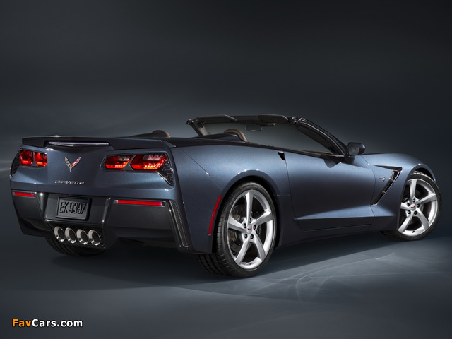 Corvette Stingray Convertible (C7) 2013 images (640 x 480)