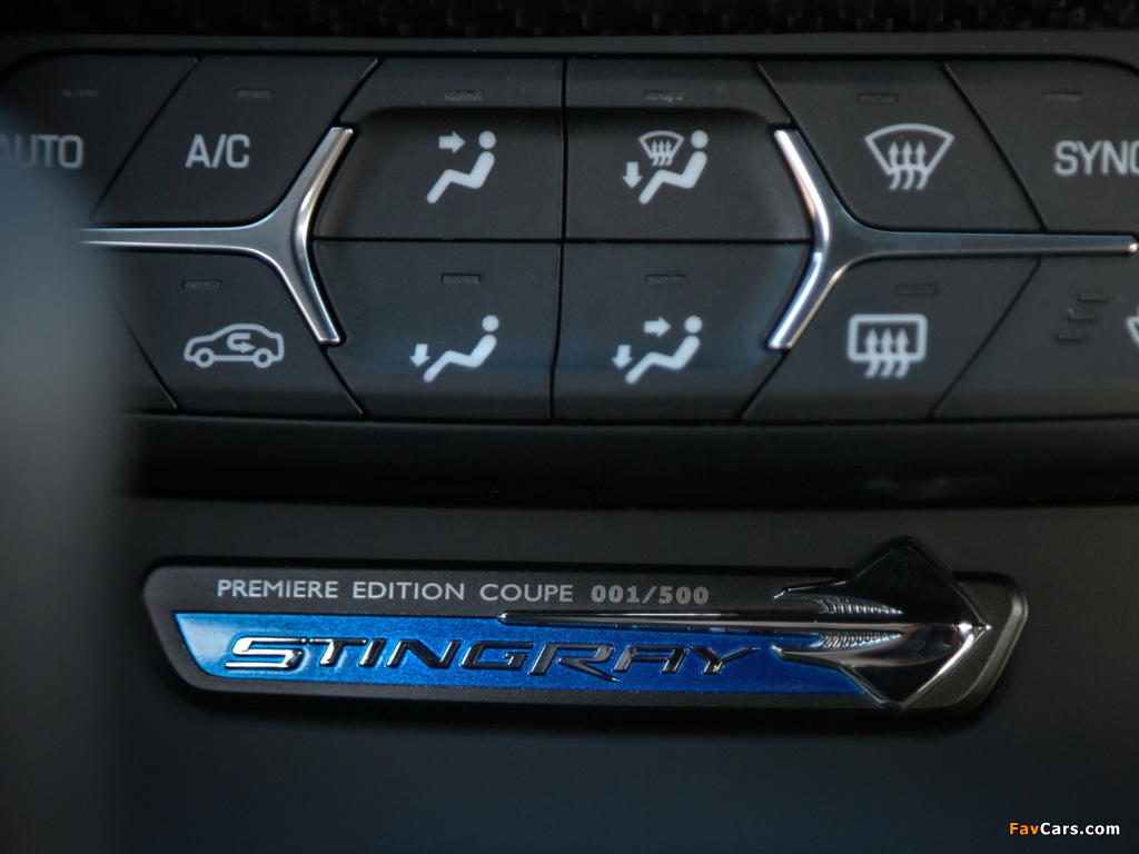 Corvette Stingray Premiere Edition Coupe (C7) 2013 pictures (1024 x 768)