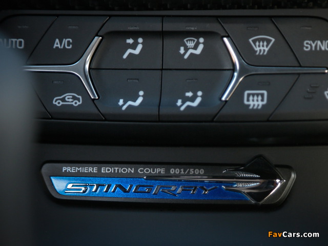 Corvette Stingray Premiere Edition Coupe (C7) 2013 pictures (640 x 480)