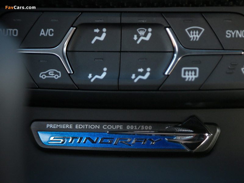 Corvette Stingray Premiere Edition Coupe (C7) 2013 pictures (800 x 600)