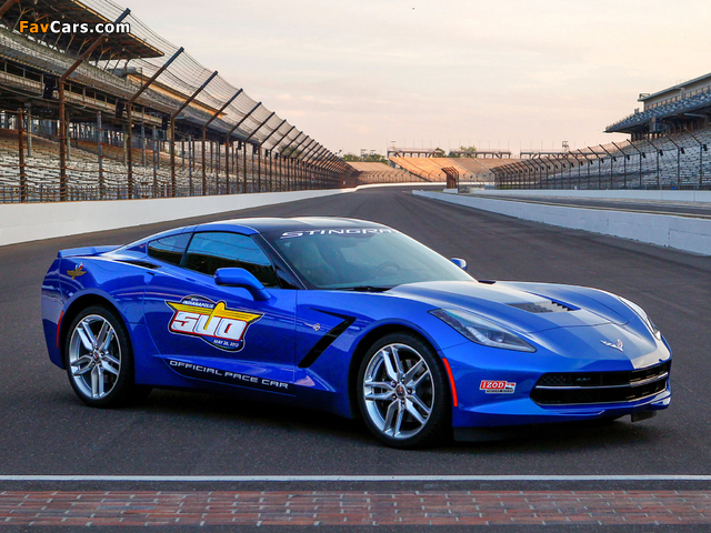 Corvette Stingray Indy 500 Pace Car (C7) 2013 pictures (640 x 480)
