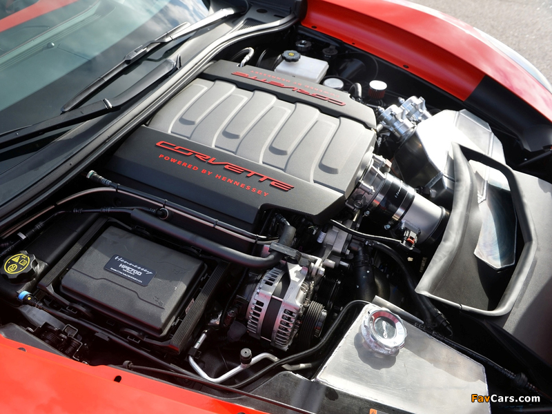 Hennessey Corvette Stingray HPE700 Twin Turbo (C7) 2014 images (800 x 600)