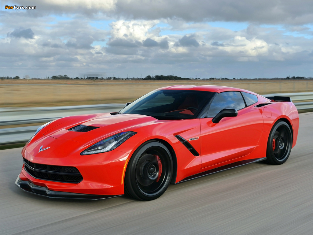 Hennessey Corvette Stingray HPE700 Twin Turbo (C7) 2014 pictures (1024 x 768)