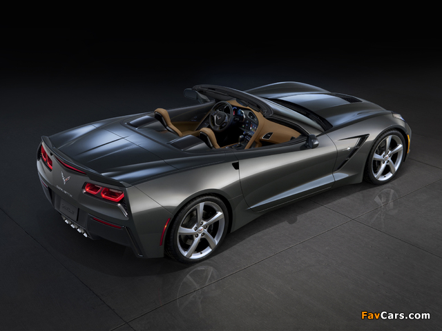 Photos of Corvette Stingray Convertible (C7) 2013 (640 x 480)