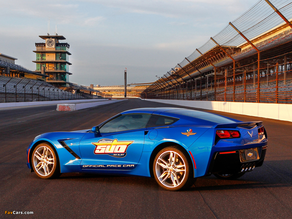 Corvette Stingray Indy 500 Pace Car (C7) 2013 wallpapers (1024 x 768)